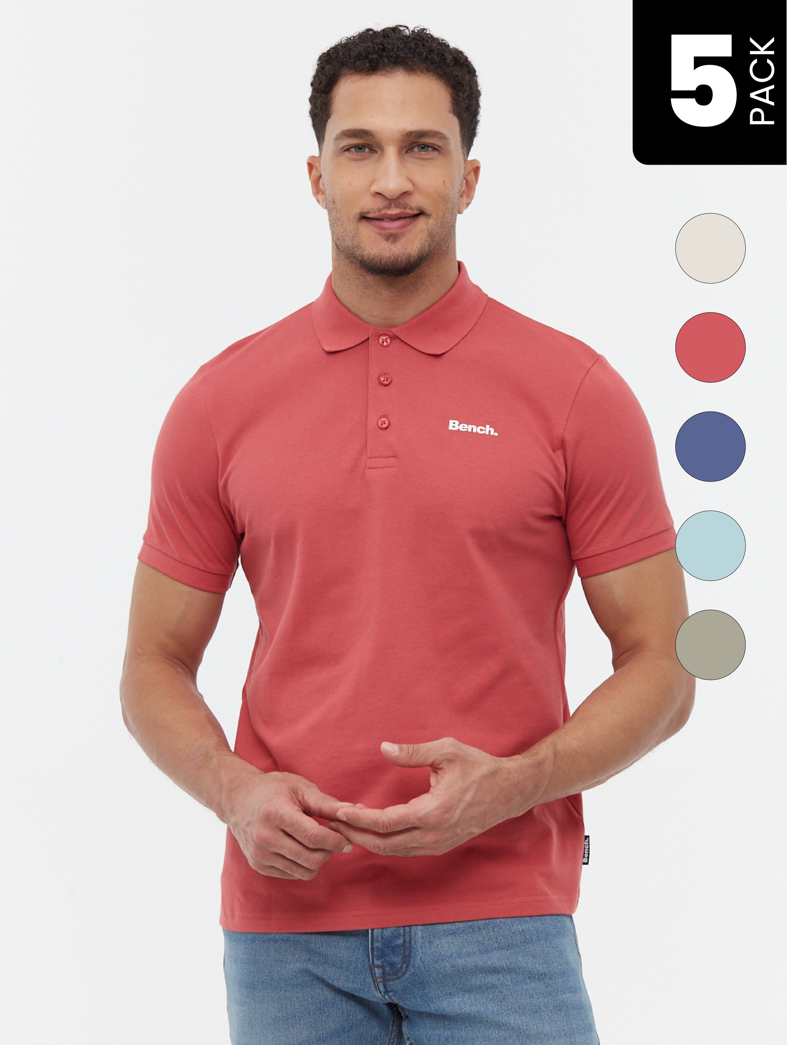 Adomen Emblem Polo 5-Pack